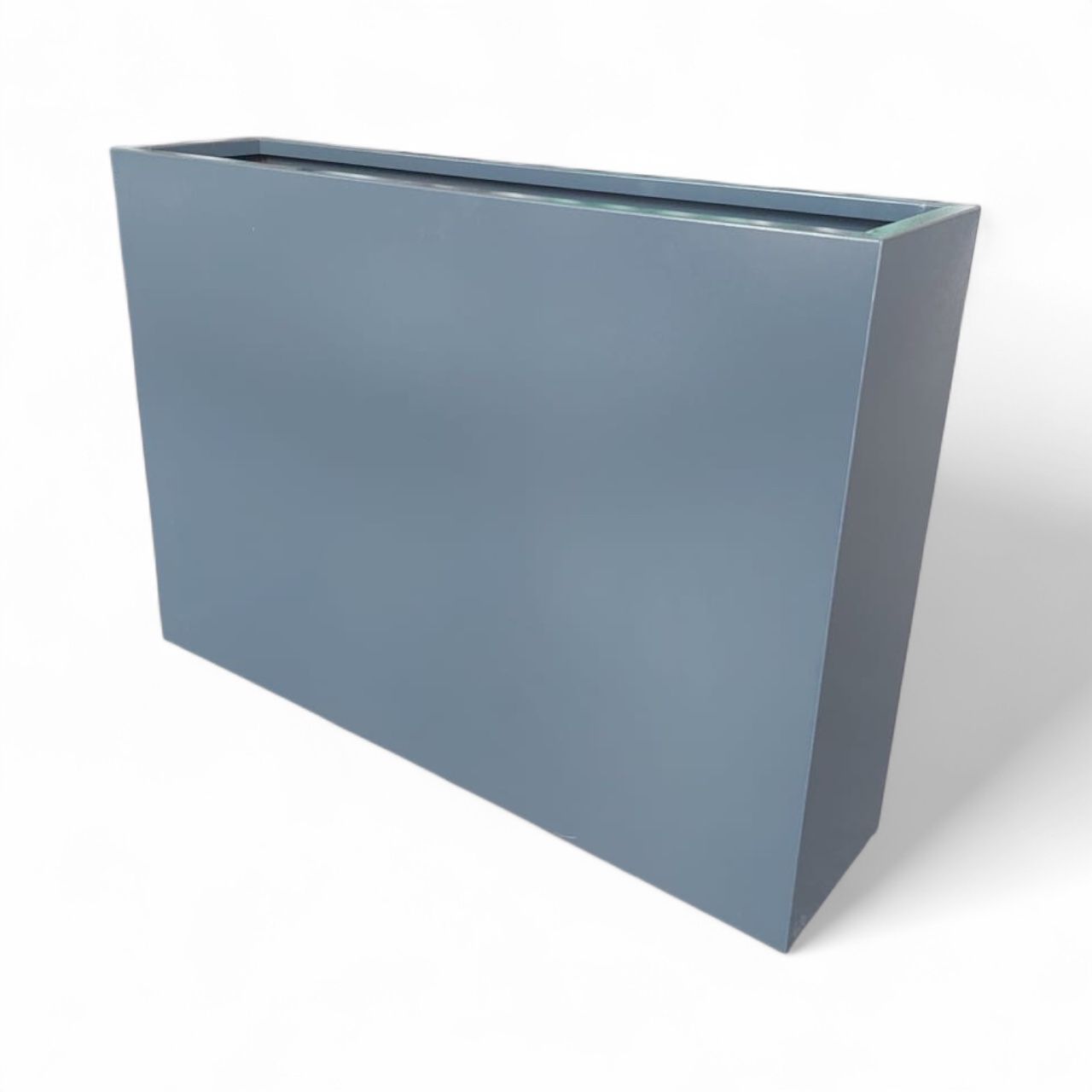 Dikdörtgen Saksı Metal Dekor - Teknik Çizim