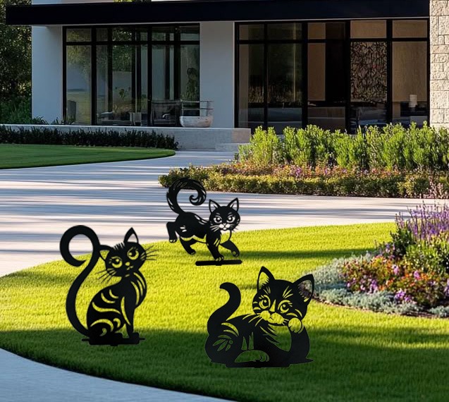 Kedi Ailesi Üçlü Set